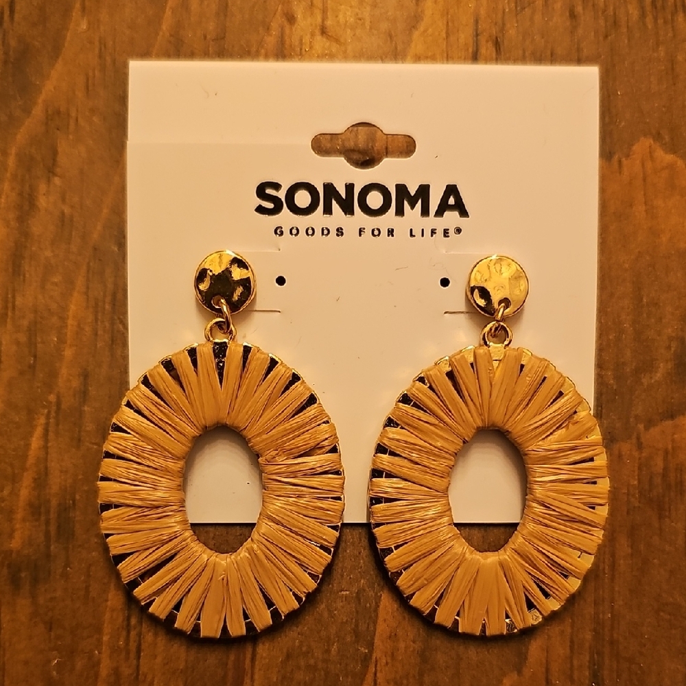 Sonoma BOHO Gold Statement Earrings